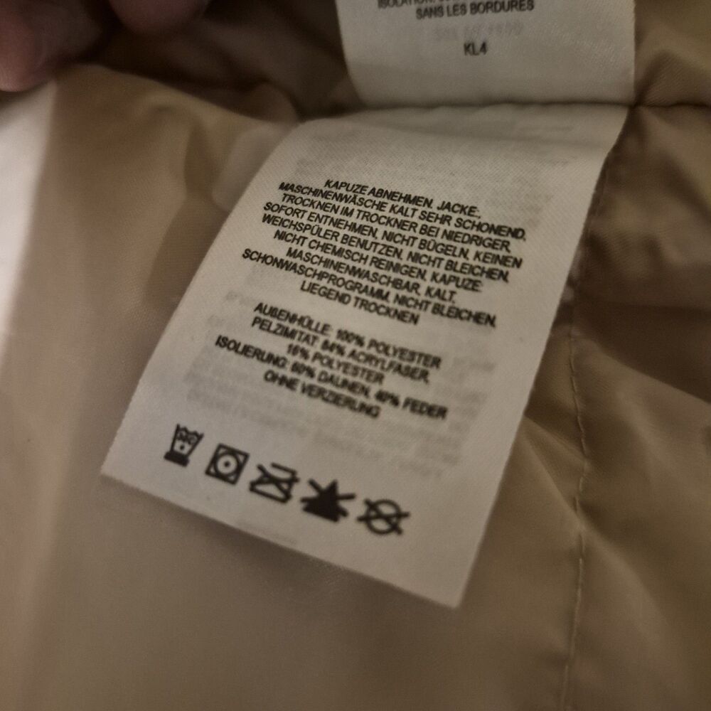 Columbia Women’s Medium White Down Winter Coat XCO Detachable Hood - Picture 13 of 16